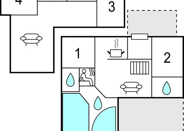 Dom wakacyjny Beautiful In With Sauna Blåvand